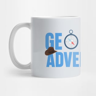 Geocache Adventures (no boarder) Mug